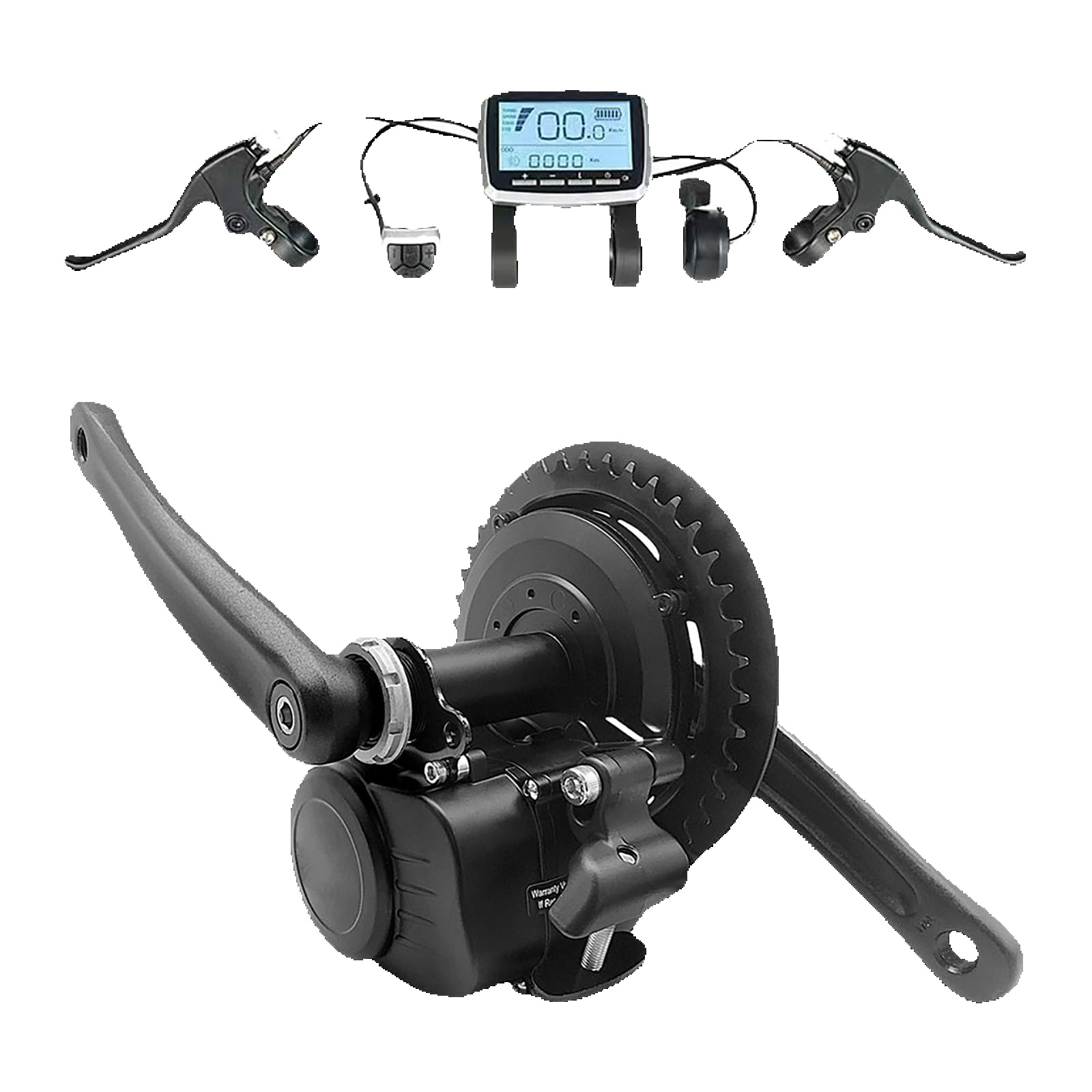 Torque Sensor Mid Drive Motor Kit - Yeni Sürüm Tongsheng 48V 500W Ebike