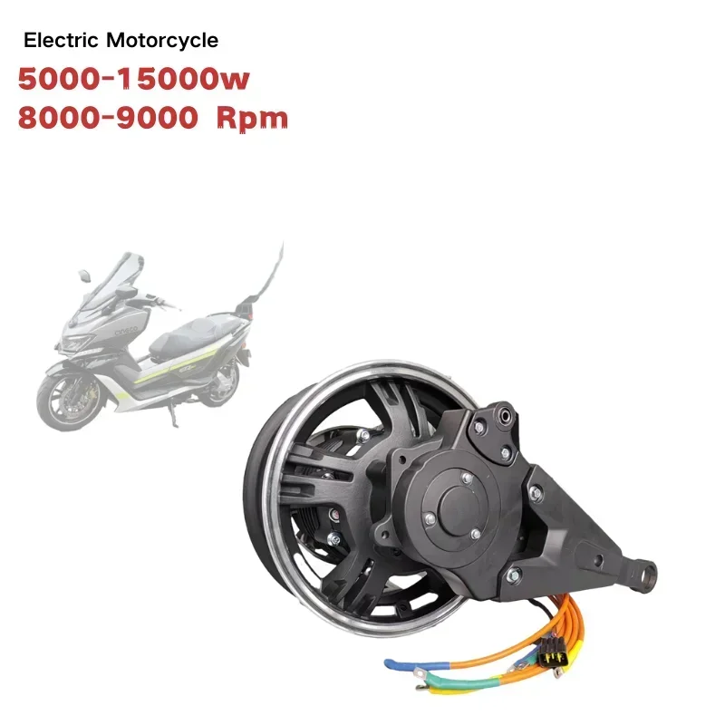 12000w Elektrikli Motosiklet A - 12000W Electric Motorcycle Hub Motor incelemesi ve fiyatı