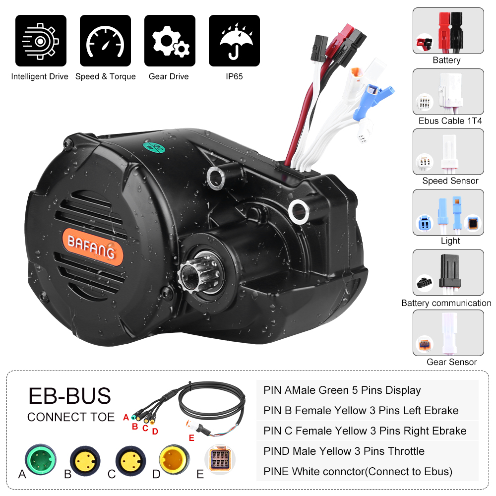 risunmotor M620 G510 48V 52V 1 - Mid Drive Conversion Kit 1000W incelemesi ve fiyatı