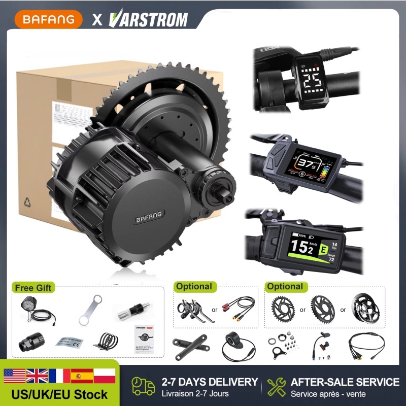 Bafang 48V 750W Motor Kiti BBS - Side Hung Mid Drive Motor Kit incelemesi ve fiyatı